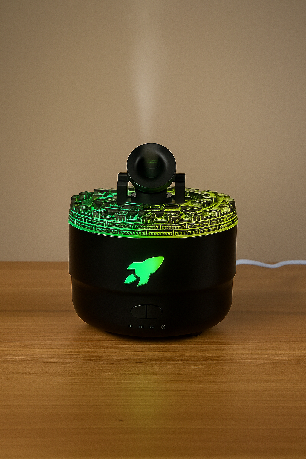 CozyFlame diffuser featuring auto shut-off safety